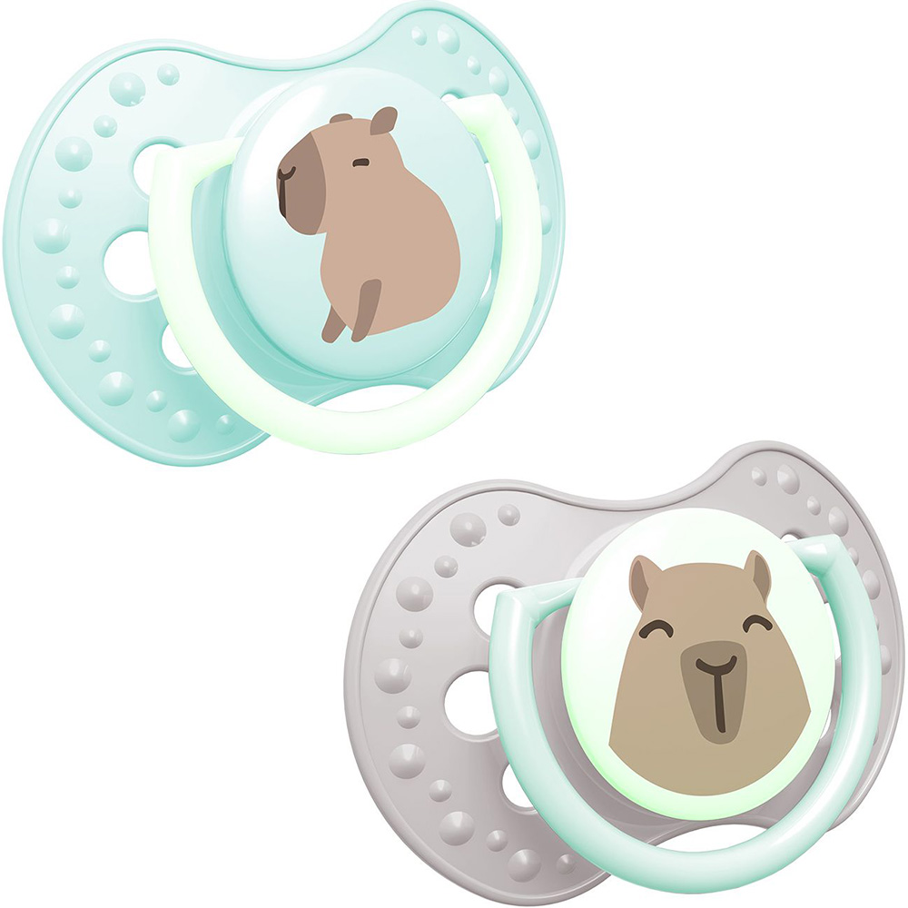 Пустушка LOVI CapiChill 0-6 місяців 2 шт Blue (22/932boy)