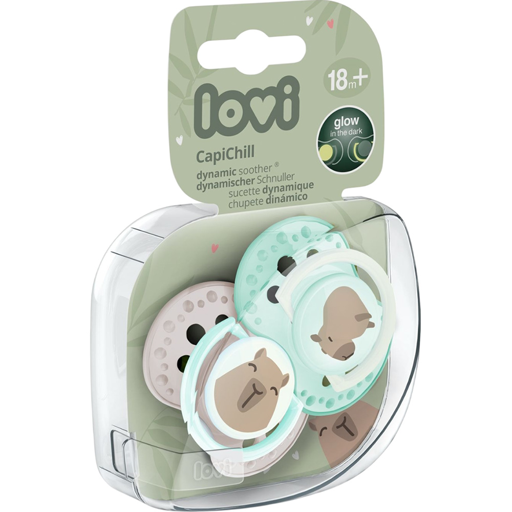 Пустушка LOVI CapiChill 18+ місяців 2 шт Blue (22/934boy) Тип пустишка