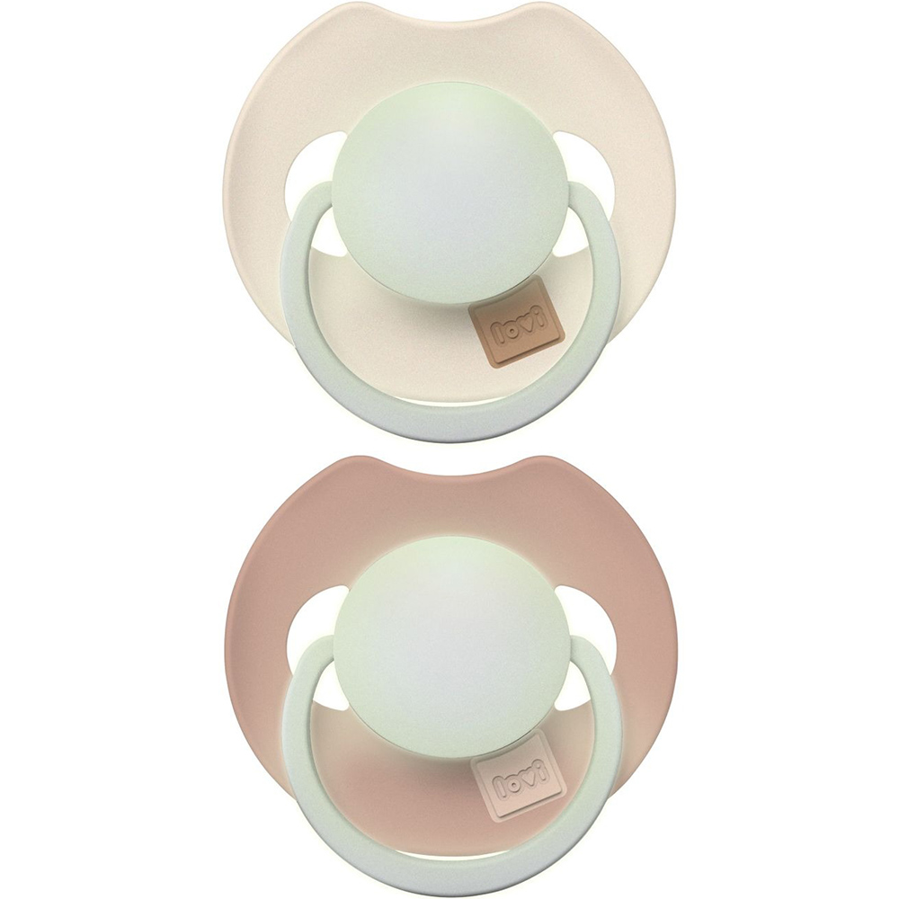 Покупка Пустушка LOVI Prime Ivory Glow/Blush Glow 6-18 місяців 2 шт (34/437)