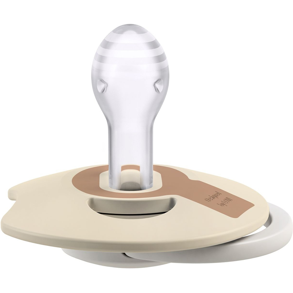 Зовнішній вигляд Пустушка LOVI Prime Ivory Glow/Blush Glow 18+ місяців 2 шт (34/438)