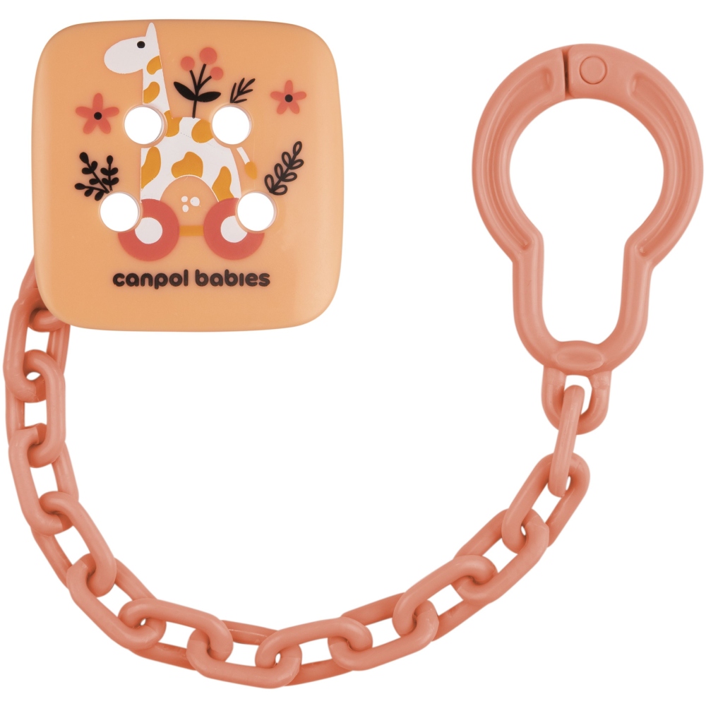 Кліпса-тримач CANPOL BABIES TOYS Pink (2/438_pin)