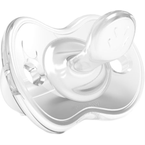 

Пустышка NUVITA Orthosoft Light 0м+ прозрачная (NV7051TRANSP), Пустышка орт. Orthosoft Light 0м+ прозрачная
