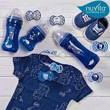 Пустышка NUVITA Air55 Cool NV7085 6m+ LITTLE MAN (NV7085NB)