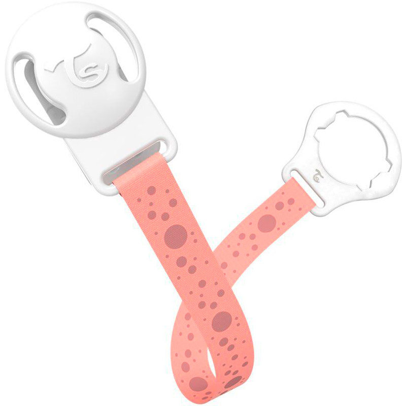 

Клипса для пустышки TWISTSHAKE Light Peach (69914), Ланцюжок для пустушки Светло Персиковий