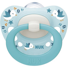 Пустушка NUK Signature Пташки Blue (3952344)