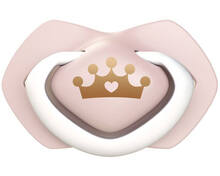 Набір пустушок CANPOL BABIES Royal Baby 0-6 міс 2 шт Pink (22/650_pin)