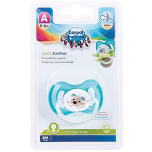 Пустушка CANPOL BABIES Bunny & Company 0-6 міс Turquoise (23/277_tur)