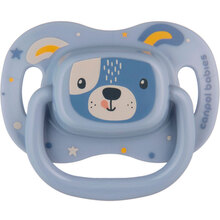 Пустышка Canpol babies CUTE ANIMALS 0-6 месяцев Blue (34/924_blu)