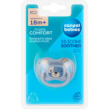 Пустышка Canpol babies CUTE ANIMALS 18+ месяцев Blue (34/926_blu)