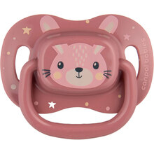 Пустушка Canpol babies CUTE ANIMALS 0-6 місяців Pink (34/924_pin)