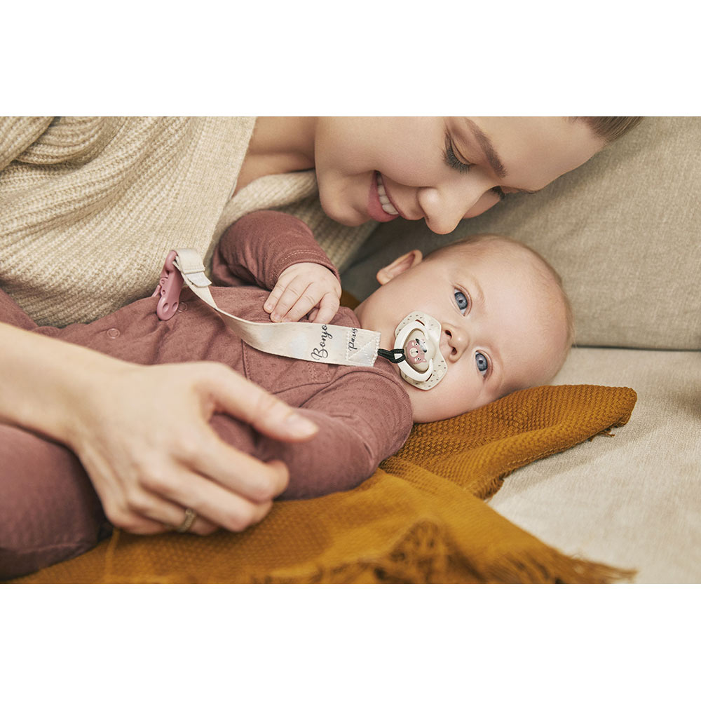 Фото 14 Пустушка CANPOL BABIES Bonjour Paris 0-6 міс 2 шт Pink (22/647_pin)