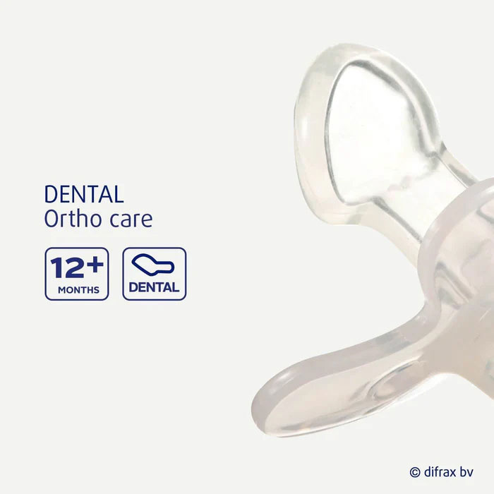 Пустушка Difrax Dental 12+ міс Popcorn (346 Popcorn) Розмір (вік) розмір В (від 6 до 18 місяців)