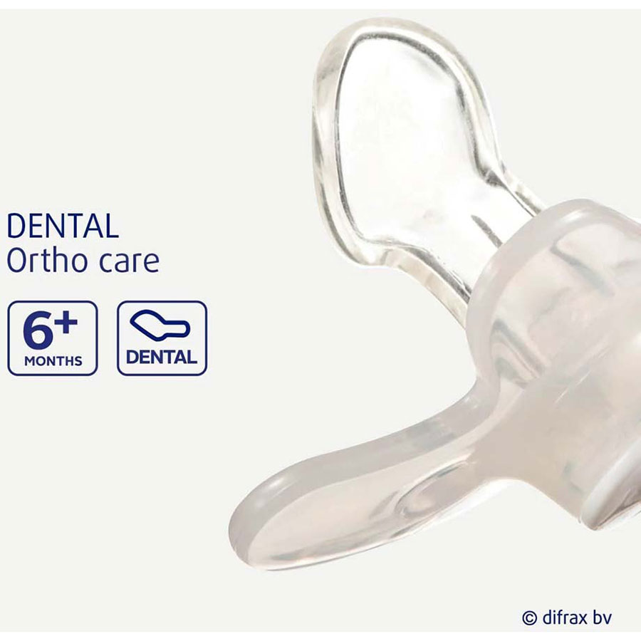 Пустушка Difrax Dental 6+ міс Pistache (800 Pistache) Розмір (вік) розмір В (від 6 до 18 місяців)