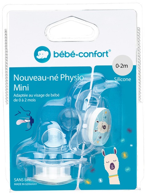 Пустышка Bebe Confort Newborn Physio Physio Dummy Bolivia 2 шт (3104201750) Материал силикон