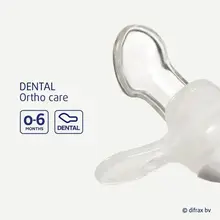 Пустушка DIFRAX Dental Night 0-6 міс (GL799)