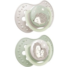 Пустушка LOVI 0-6 міс 2 шт Night&Day Girl Hedgehog (22/929) Пустушка LOVI 0-6 міс 2 шт Night&Day Girl Hedgehog (22/929)