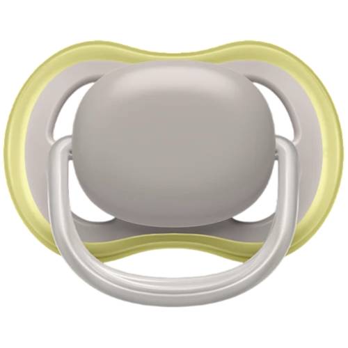 Пустышка PHILIPS AVENT Ultra Air 6-18 міс 2 шт (SCF085/20) Материал силикон