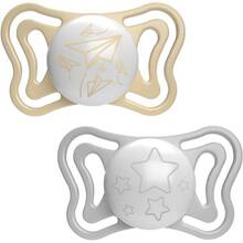 Пустышка CHICCO Physio Light с футляром 2шт (71038.41)