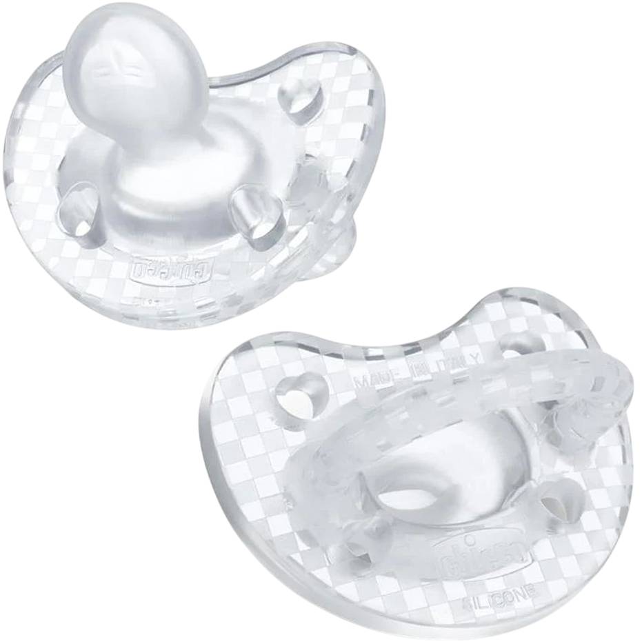 Пустышка CHICCO Physioforma Crystal 6-16мес 2шт (73087.31) Тип пустышка + контейнер