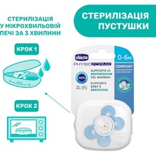 Пустышка CHICCO Physio Comfort Blue (74911.21.00)