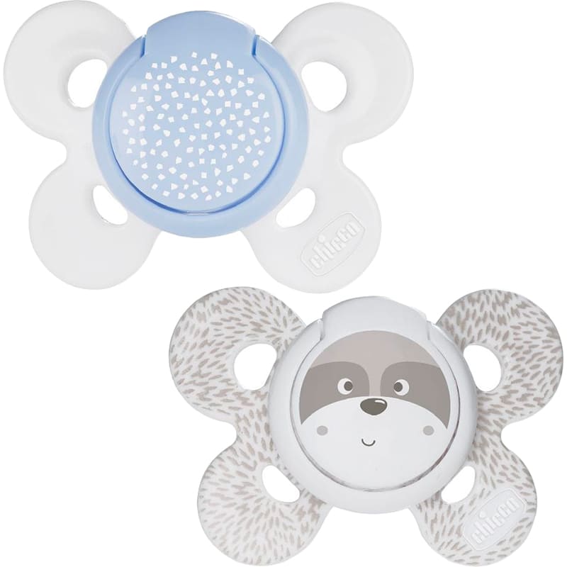 Пустушка CHICCO Physio Comfort 2 шт Blue/Grey (74931.21.00) Тип пустишка + контейнер