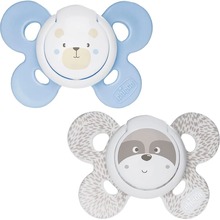 Пустушка CHICCO Physio Comfort 2 шт Blue/Grey (74931.21.00)