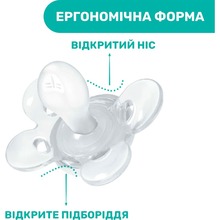 Пустушка CHICCO Physio Comfort 2 шт Blue/Grey (74931.21.00)