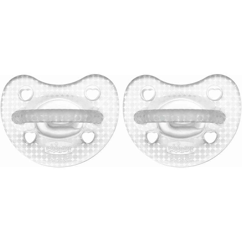 Пустышка CHICCO Physioforma Crystal 2 шт Transparent (73086.31) Тип пустышка + контейнер