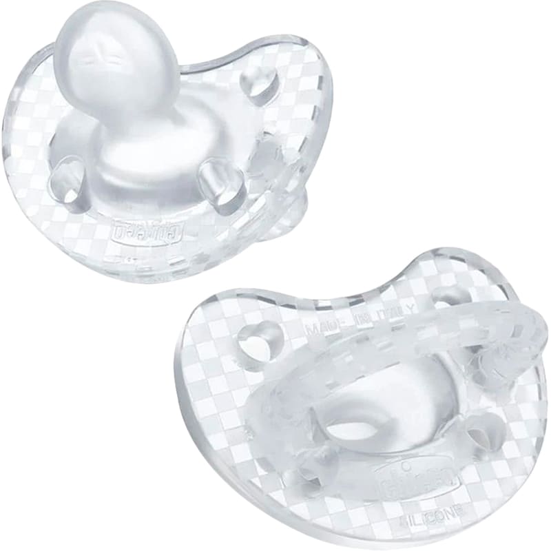 Пустышка CHICCO Physioforma Crystal 2 шт Transparent (73086.31)