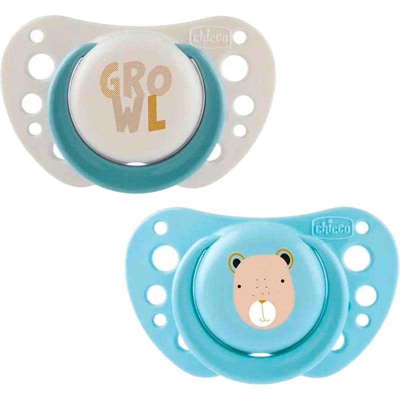 Пустушка CHICCO Physioforma Air 2 шт Blue/White (75031.32)