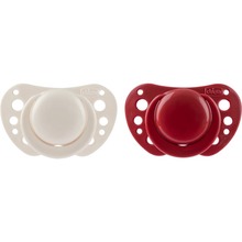 Пустышка CHICCO Physioforma Air 2 шт Beige/Red (75033.33)