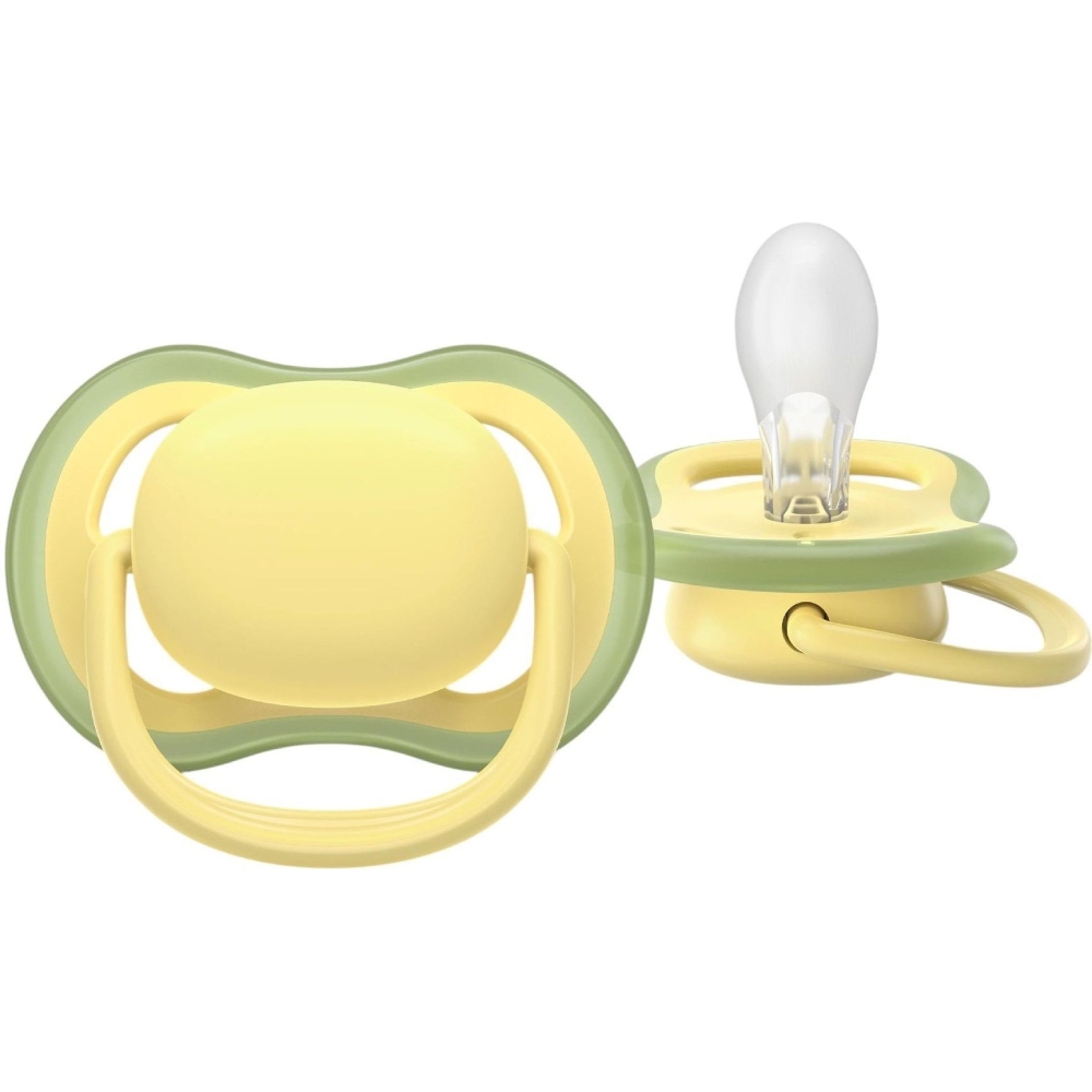 Пустышка PHILIPS AVENT Ultra Air 18+ мес. 2 шт. (SCF349/50) Материал силикон