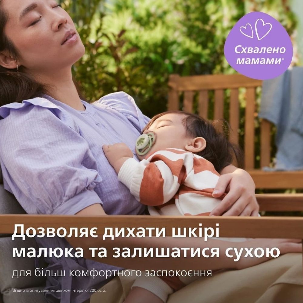 Покупка Пустышка PHILIPS AVENT Ultra Air ночная 6-18 мес. 2 шт. (SCF376/31)