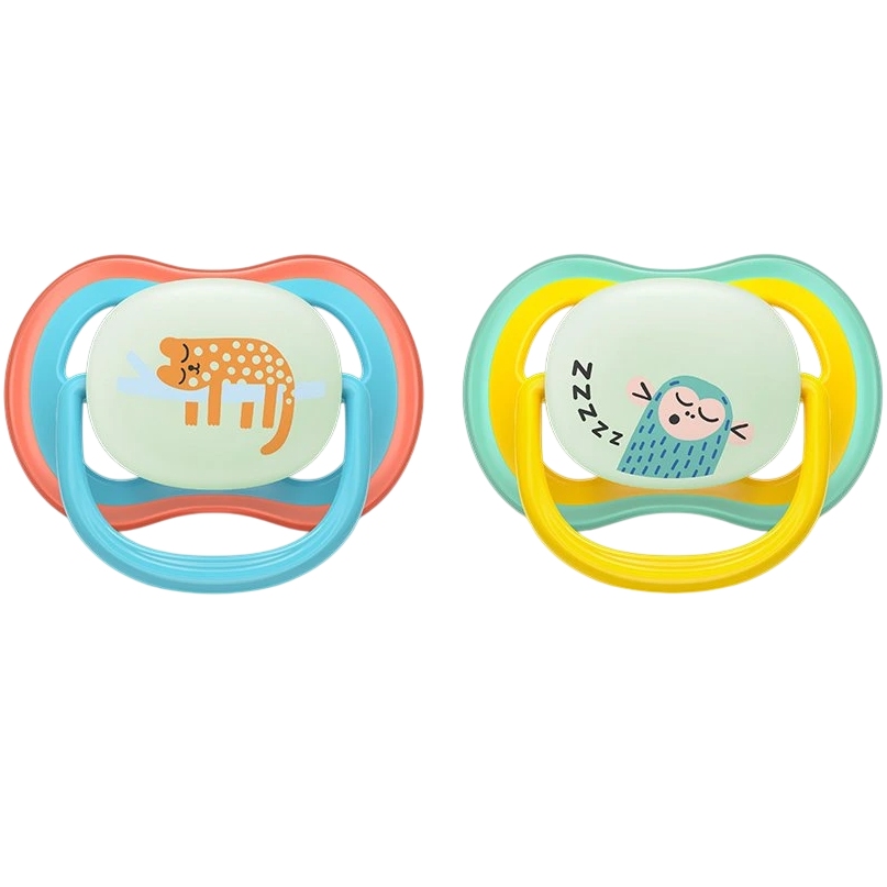 Пустышка PHILIPS AVENT Ultra Air ночная 18+ мес. 2 шт. (SCF376/32)
