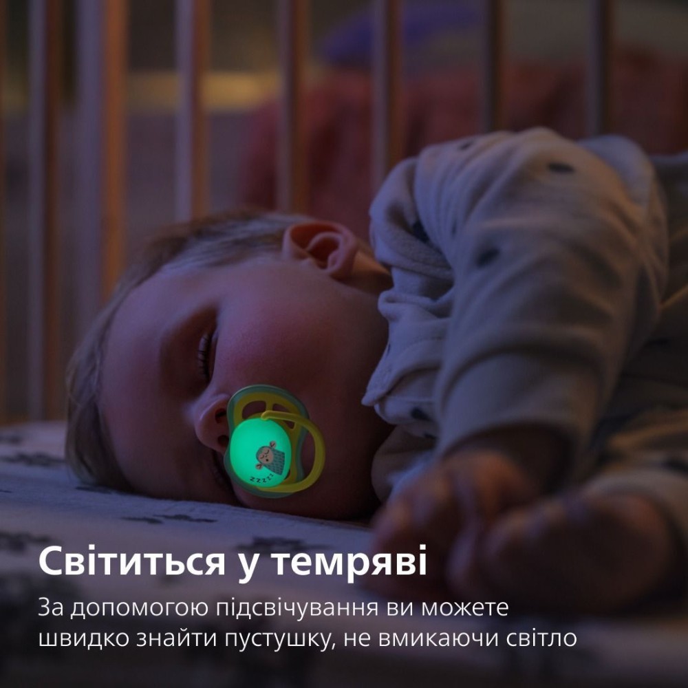 Покупка Пустышка PHILIPS AVENT Ultra Air ночная 18+ мес. 2 шт. (SCF376/32)