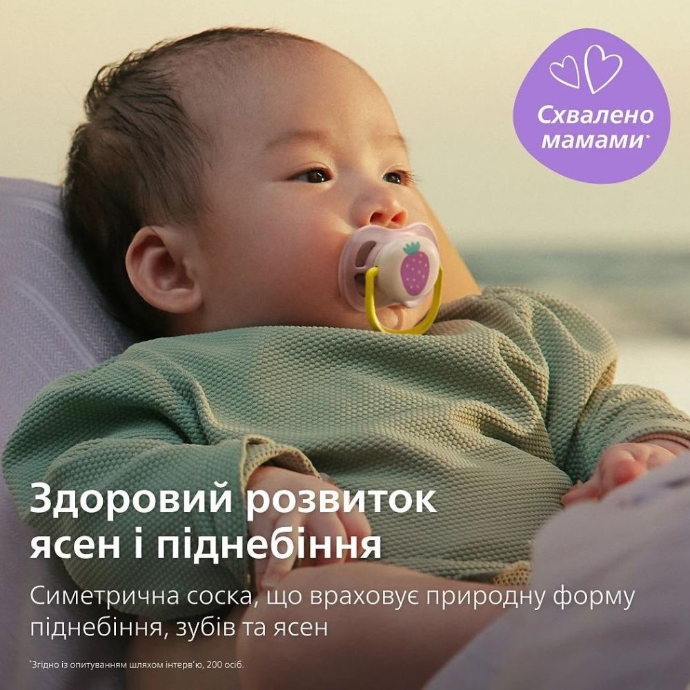 В Украине Пустышка PHILIPS AVENT Ultra Air 0-6 мес. 2 шт. (SCF080/24)