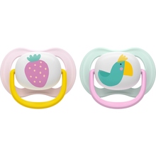 Пустышка PHILIPS AVENT Ultra Air 0-6 мес. 2 шт. (SCF080/24)