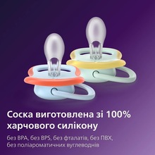 Пустушка PHILIPS AVENT Ultra Air 0-6 міс. 2 шт. (SCF087/02)