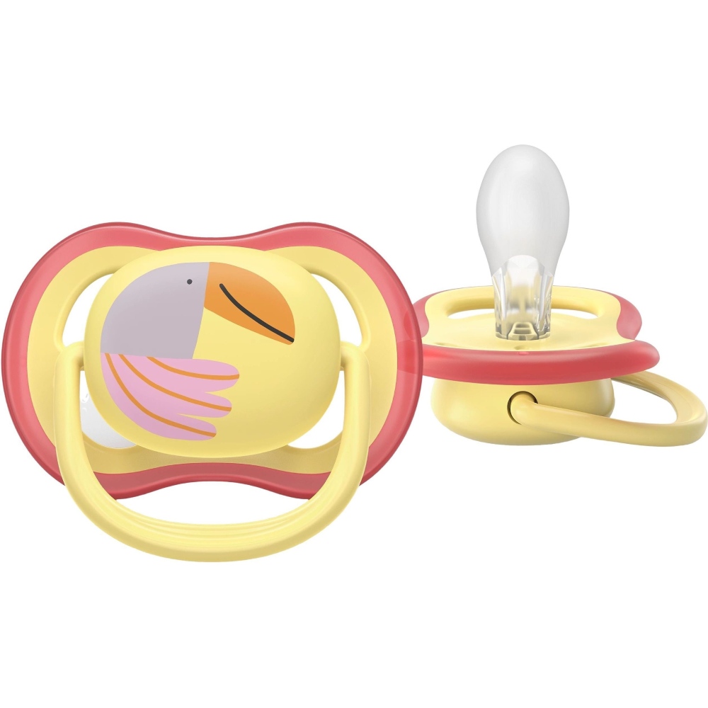 Пустышка PHILIPS AVENT Ultra Air 0-6 мес. 2 шт. (SCF087/04) Размер (возраст) размер А (от 0 до 6 месяцев)