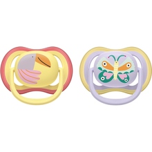 Пустышка PHILIPS AVENT Ultra Air 0-6 мес. 2 шт. (SCF087/04)