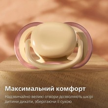 Пустышка PHILIPS AVENT Ultra Air Day and night 0-6 мес. 2 шт. (SCF087/09)
