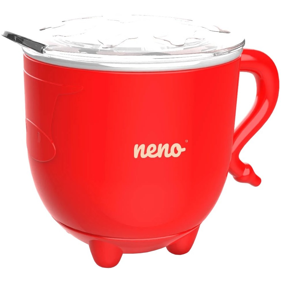Набір дитячого посуду NENO MUCCA Red (5902479672267) Матеріал пластик