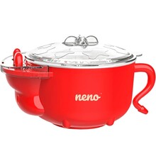 Набір дитячого посуду NENO MUCCA Red (5902479672267)