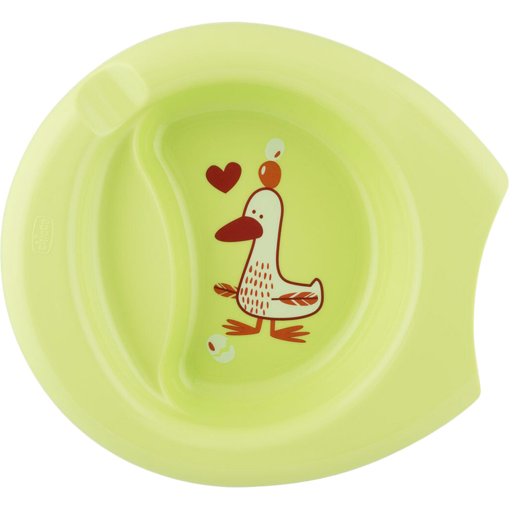 

Тарелка Chicco Easy Feeding Plate 6м Green (16001.40.30), Набір дитячого посуду тарілка Easy Feeding