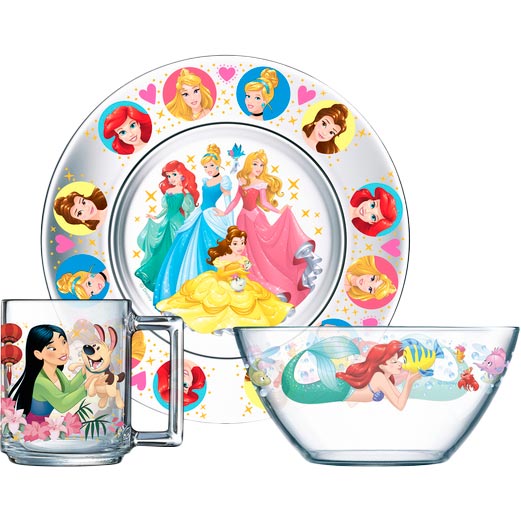 

Набор посуды ОСЗ DISNEY Принцессы Дисней 3 пр (18с2055 ДЗ Принцессы), DISNEY Принцессы Дисней