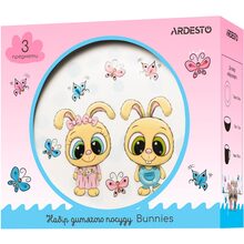 Набір дитячого посуду ARDESTO Bunnies 3 пр. (AR3456BS)