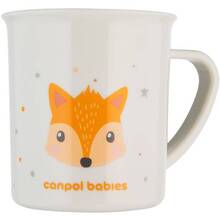 Чашка CANPOL BABIES CUTE ANIMALS Orange 170 мл (4/413_ora)