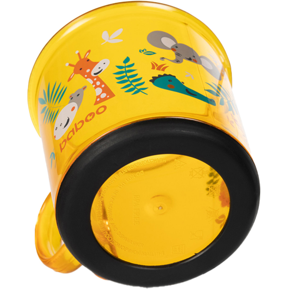 Чашка BABOO Safari антискользящая 170 мл 12 + yellow (8-142) Цвет желтый