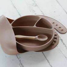 Набор для кормления MINIKOIOI BLW SetII-Bubble Beige 3 пр. (101070023)