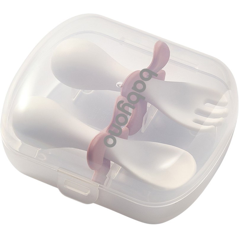 Набір столових приладів BABYONO Pink (969/01) Колір рожевий